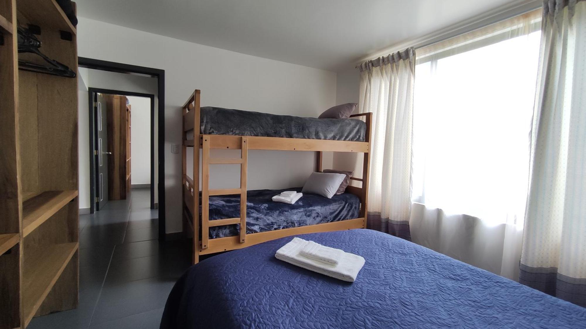 Elegante apartamento con vistas al volcán Tunguraua Baños Quarto foto